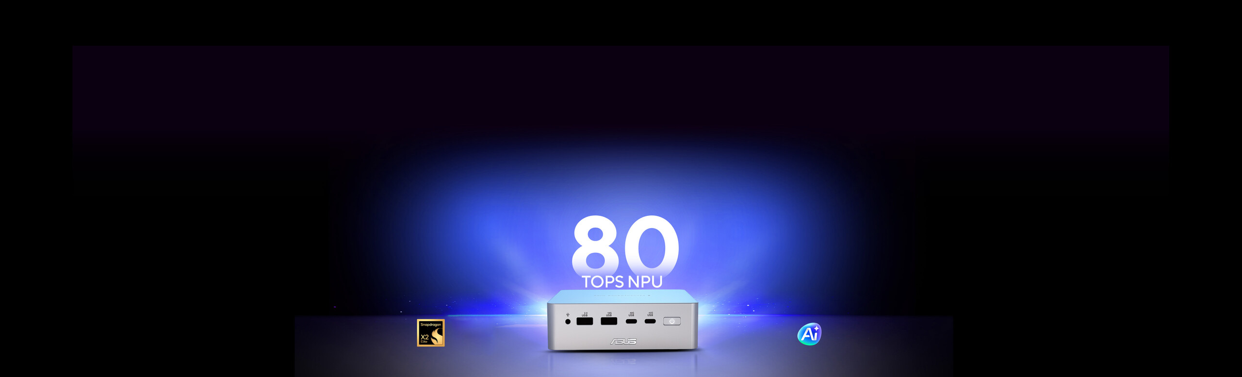 ASUS Ascent QN10 AI Mini PC with 80 TOPS NPU