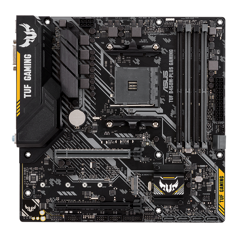 TUF B450M-PLUS GAMING front view