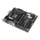 WS Z390 PRO motherboard, 45-degree right side view 