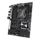 WS X299 PRO motherboard, left side view
