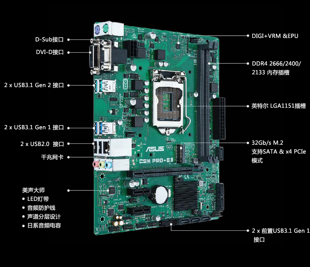 csm pro-e3 - 产品评论|主板|asus 中国