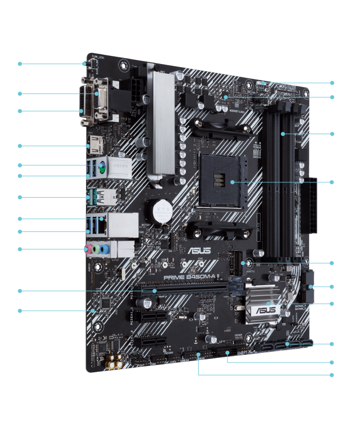 PRIME B450M-A II｜主板｜ASUS 中国