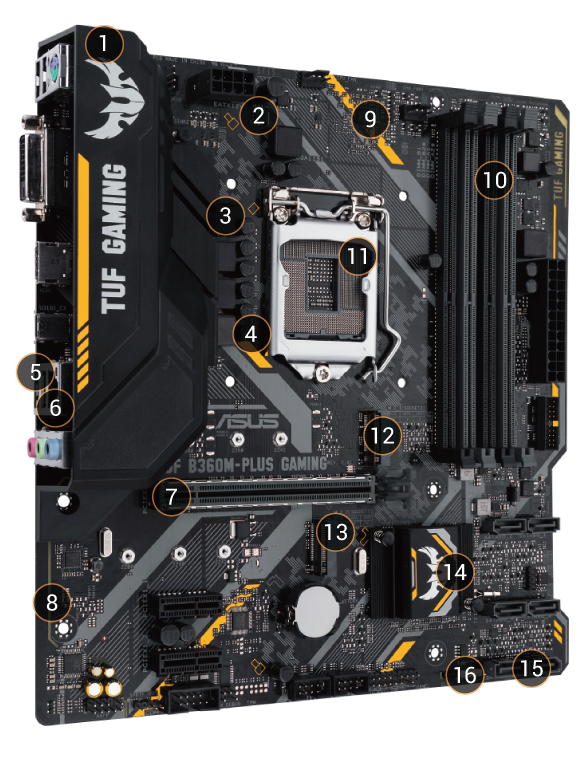tuf b360m-plus gaming